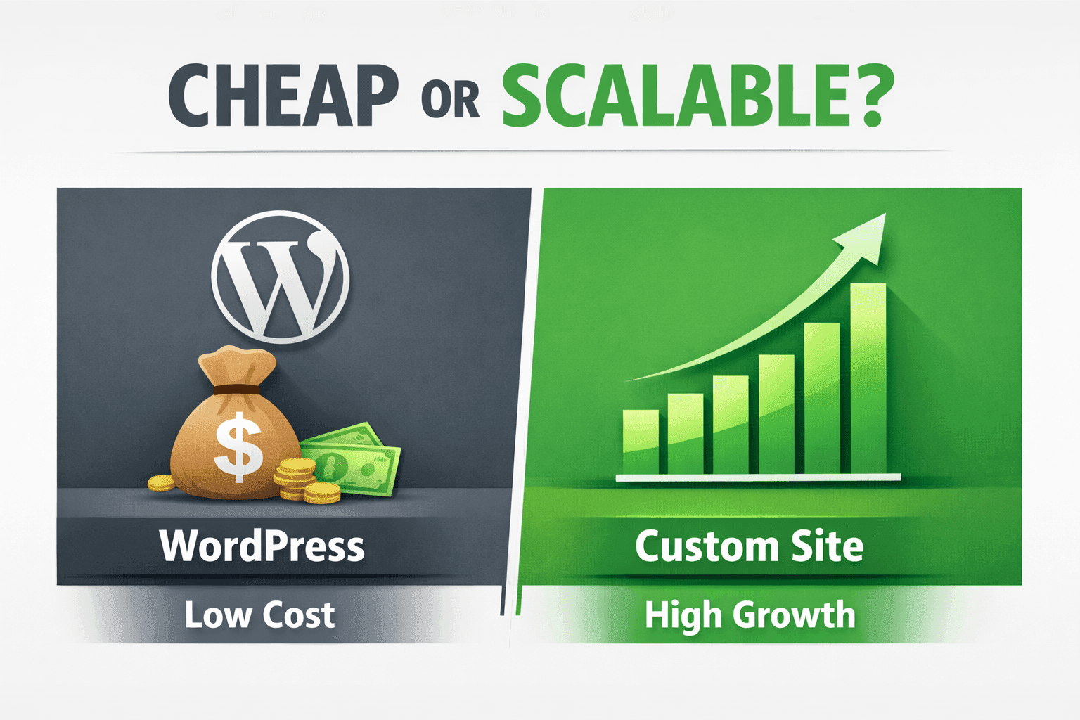Cheap or scalable comparison