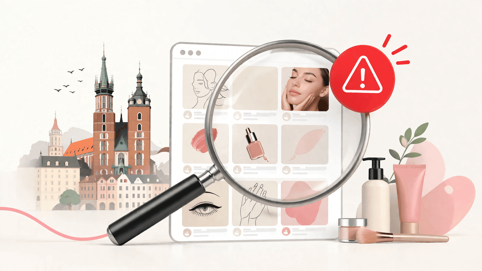 Strony internetowe salonów kosmetycznych w Krakowie