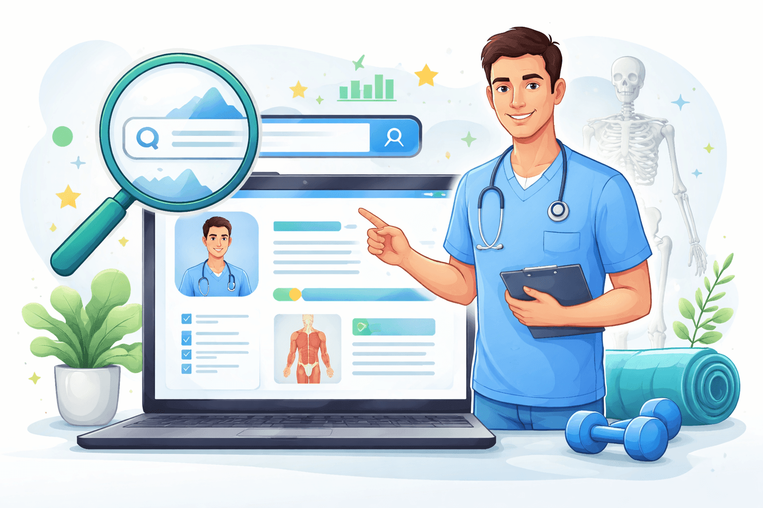 Nowoczesna fizjoterapia i technologia w jednym