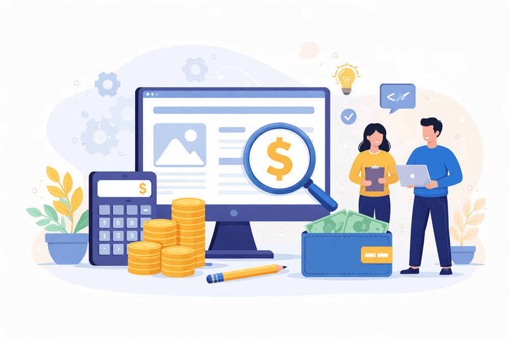 Miniatura ceny strony internetowej