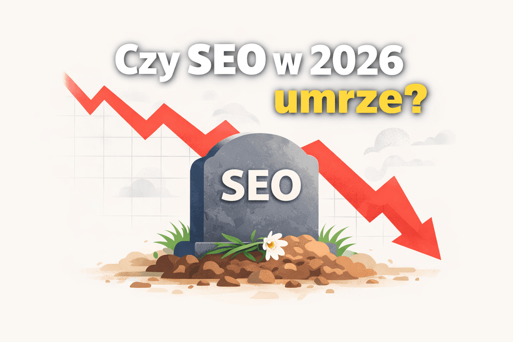 Grób z napisem SEO