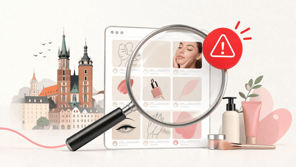 Strony internetowe salonów kosmetycznych w Krakowie