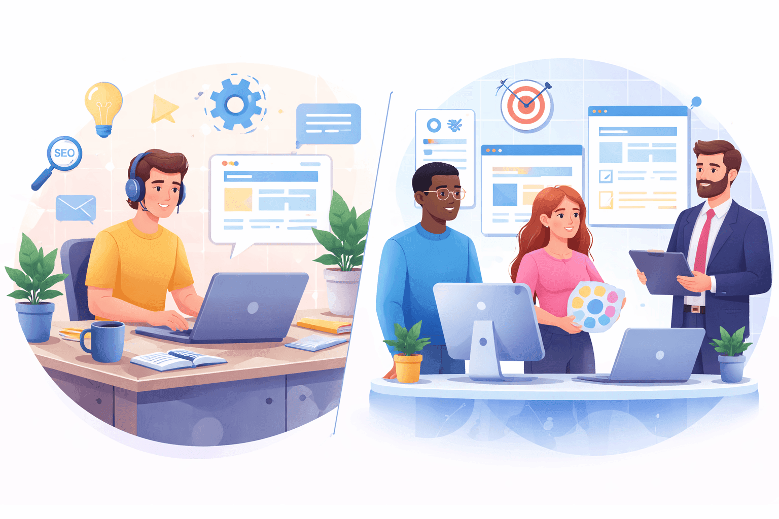 Freelancer a agencja interaktywna