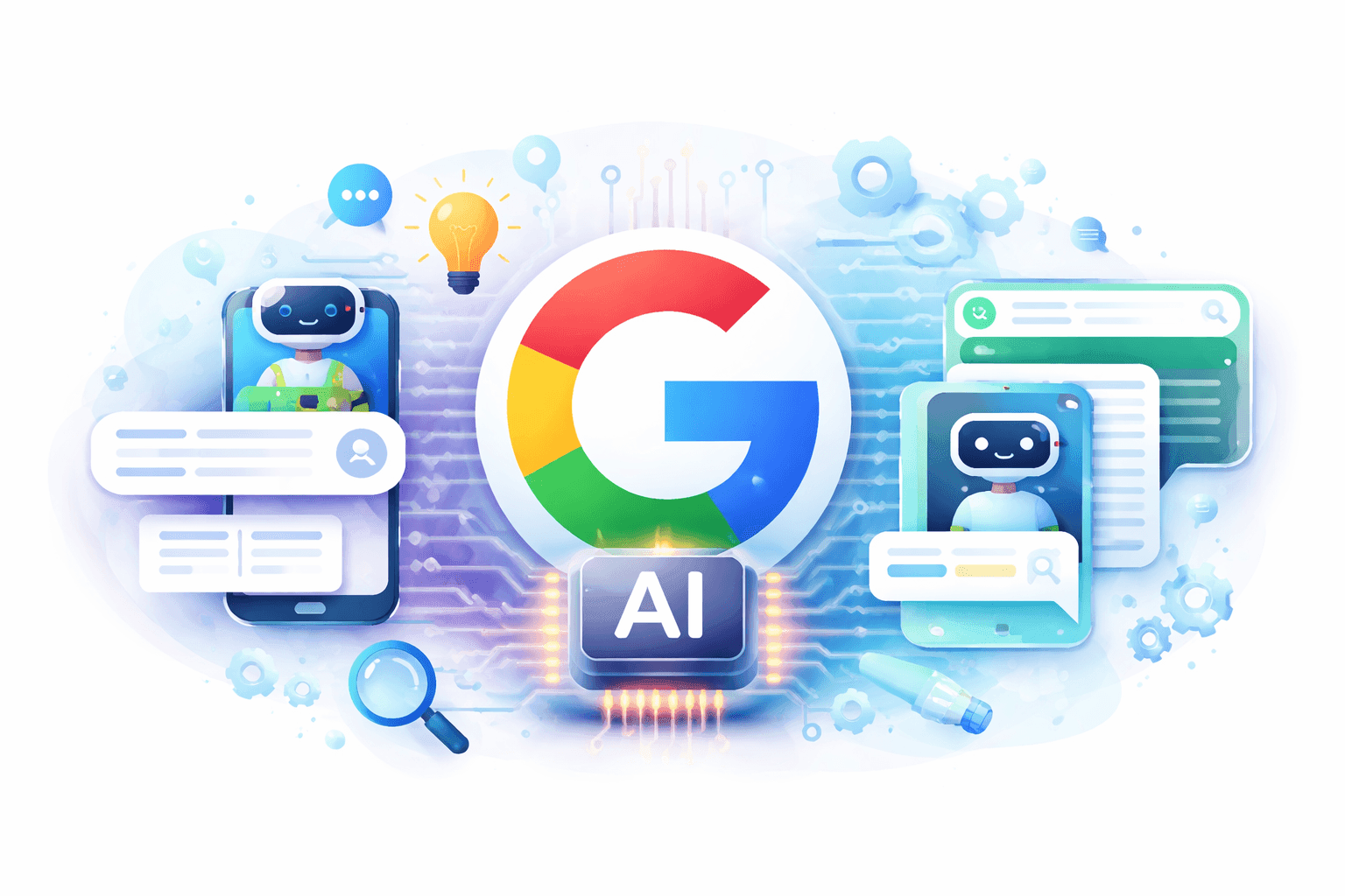 Technologie AI i wyszukiwanie w Google